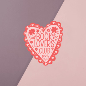 New Bookish: Book Lovers Club Sticker