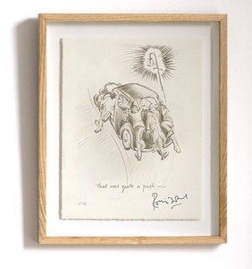 Ronnie Wood ‘Quite a Push’ Fine Art Print