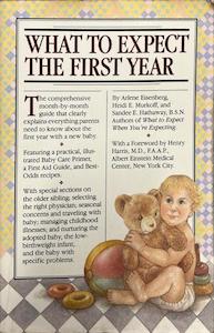 Top Self Improvement Book Picks: What to Expect the First Year - By Arlene Eisenberg, Heidi E. Murkoff, Sandee E. Hathaway