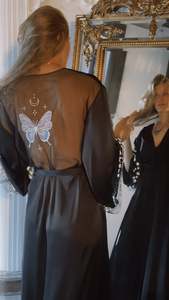 Metamorphosis Robe Black
