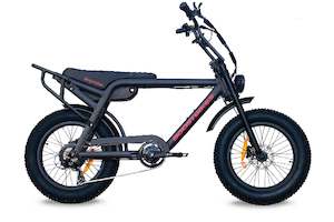 Electric Bike: Apache Black. All Terrain