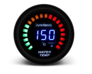 Gauges: 52mm Digital Black Face Gauges