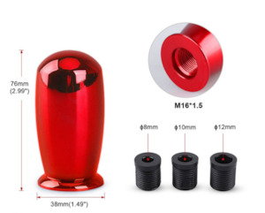 Universal Aluminium Thicc Shift Knob / Gear Knob