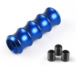 Gear Knobs: Universal Aluminium Gear Knob - Bamboo Style (Multiple Colours)