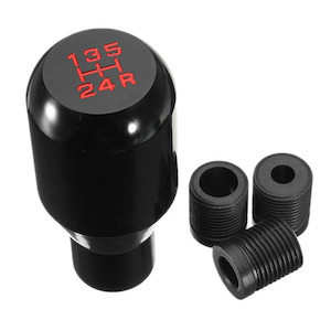 Gear Knobs: 5 Speed Gear Knob - Black