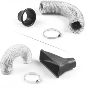 Universal Front Bumper Air Intake Vent / Brake Duct Vent Kit - Multiple Styles