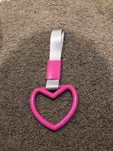 Bosozoku / Tsurikawa Style Drift Charm / Hang Ring Heart (Multiple Colours)