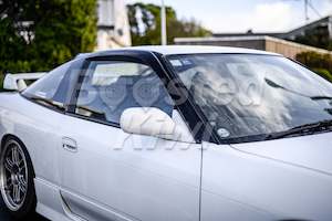 Monsoons Weathershields: Nissan 180sx Silvia Monsoons / Wind Deflectors / Weathershields (Pair)