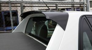 Plastic Roof Spoilers: Holden VE / VF Ute Rear Roof Spoiler - S / SS / Thunder
