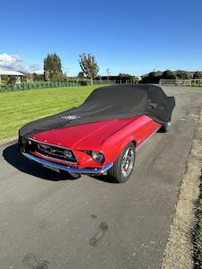 Custom Fit Car Covers: Ford Mustang First Generation (1965 - 1973) Custom Fit Indoor Car Cover