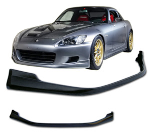 Honda S2000 AP1 Front Lip (GRS Style) - Plastic