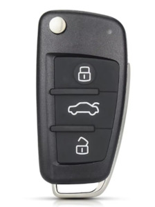 Black Friday: Audi Replacement Key Case / Shell (A2 A3 A4 A6 A8 Q7 Etc)