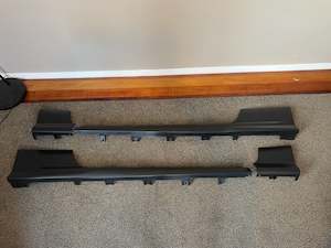 Plastic Spoilers Lips Splitters: PLASTIC Nissan Silvia S15 200SX Aero Side Skirts - 2 Piece