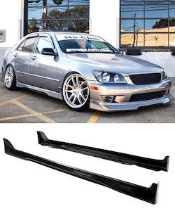 Toyota Altezza / Lexus IS200 IS300 Side Skirts (TRD Style) - Plastic