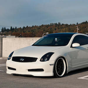 Nissan Skyline 350GT G35 Front Lip - Plastic