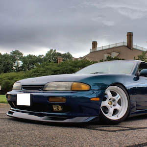 Nissan Silvia S14 PFL (Zenki) Front Lip (1994 - 1997) - Plastic Greddy Style