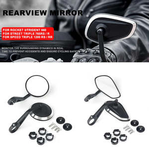 Triumph Bar End Wing Mirrors (Round or Diamond)