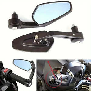 Products: Universal Motorbike / Motorcycle Bar End Wing / Side Mirrors