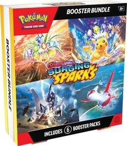 Pokemon Tcg: Surging Sparks Booster Bundle