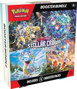 Pokemon Tcg: Stellar Crown Booster Bundle