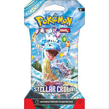 Pokemon Tcg: Stellar Crown Sleeved Booster Pack