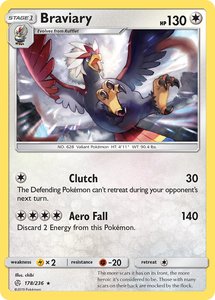 Pokemon Tcg Singles Bulk Cards: Braviary 178