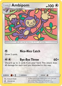 Pokemon Tcg Singles Bulk Cards: Ambipom 170