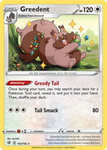 Pokemon Singles Rebel Clash Expansion: Greedent 152