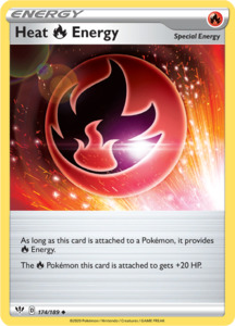 Pokemon Singles Darkness Ablaze Expansion: Heat Energy 174