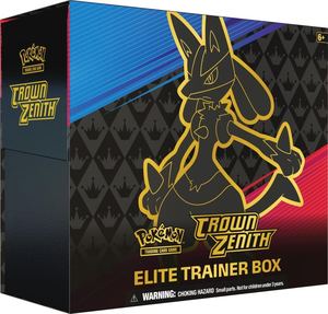 Pokemon Tcg Elite Trainer Box: Crown Zenith Elite Trainer Box