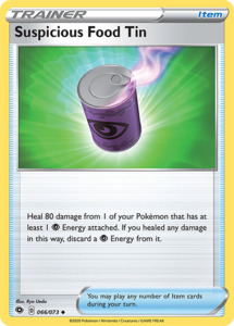 Pokemon Singles Champions Path Expansion: Suspicious Food Tin 066