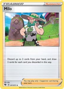 Pokemon Singles Champions Path Expansion: Milo 057
