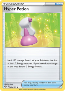 Pokemon Singles Champions Path Expansion: Hyper Potion 054