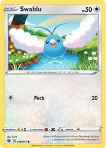 Pokemon Singles Champions Path Expansion: Swablu 048