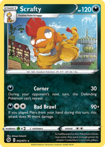 Pokemon Singles Champions Path Expansion: Scrafty 042