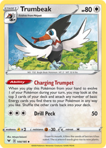 Pokemon Singles Vivid Voltage: Trumbeak 144