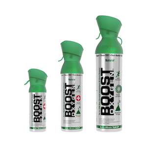 Boost Oxygen Natural Variety Pack – Pocket, Medium & Large