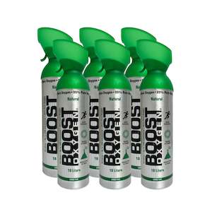Packs: Boost Oxygen Natural - Large 10L - 6 Pack