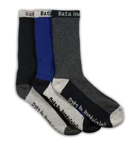 Accessories: Socks 3 Pack - Dark