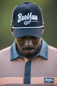 Golf Hats: BooYaa Golf Cap - The OG (Black Classic)