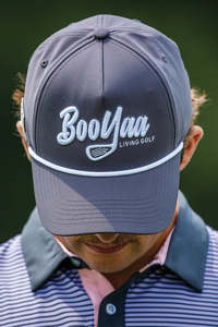 BooYaa Golf Cap - Tork (Grey and White)