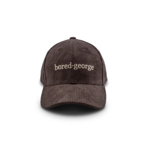 Caps: Brown Cord Cap
