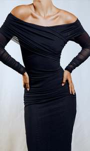 Size 8: Gene Mesh Dress