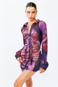 With Jean: With Jean - Andy Dress Flamboyant Anthurium (6-10)