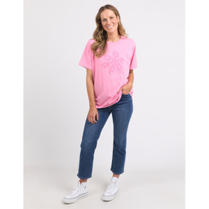 12: Daisy Spot Tee Strawberry Pink