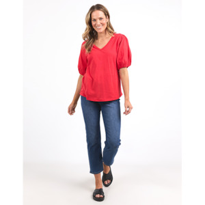 14: Joy Tee Bittersweet Red