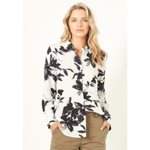 Gabriela Top Black/White