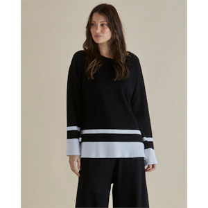 Eleanor Knit Jumper Black