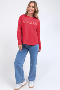 Foxwood: Simplified Metallic Crew Red