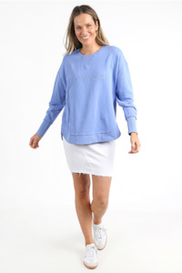 Foxwood: Simplified Crew Neon Blue